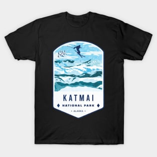 Ski Katmai National Park Alaska T-Shirt